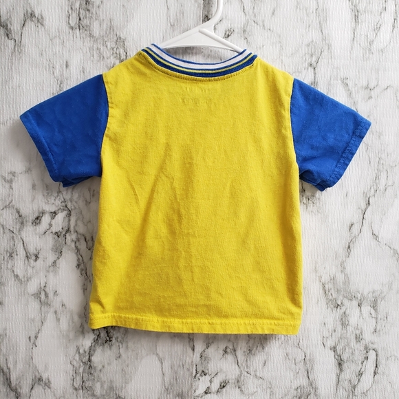 💕 Healthtex Short Sleeves Yellow Tee Size 2T - Picture 10 of 12